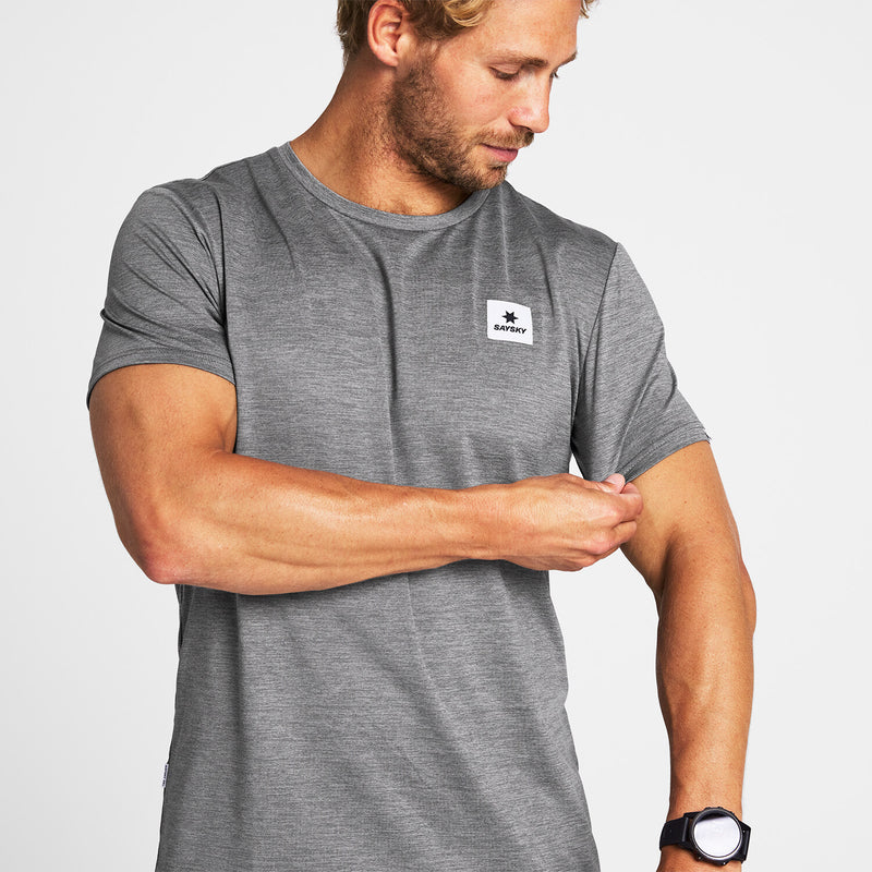 Saysky Statement Pace T-Shirt Gris 6004 OMRSS21C6004