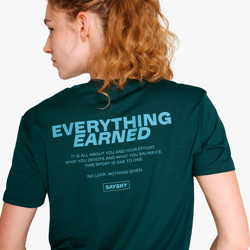 Saysky Statement Pace T-Shirt Vert 3010 OMRSS21C3010