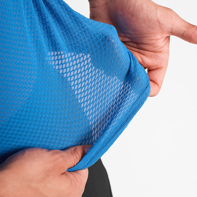 Saysky Mesh Base Layer Singlet Bleu 220 OMRBL31C220