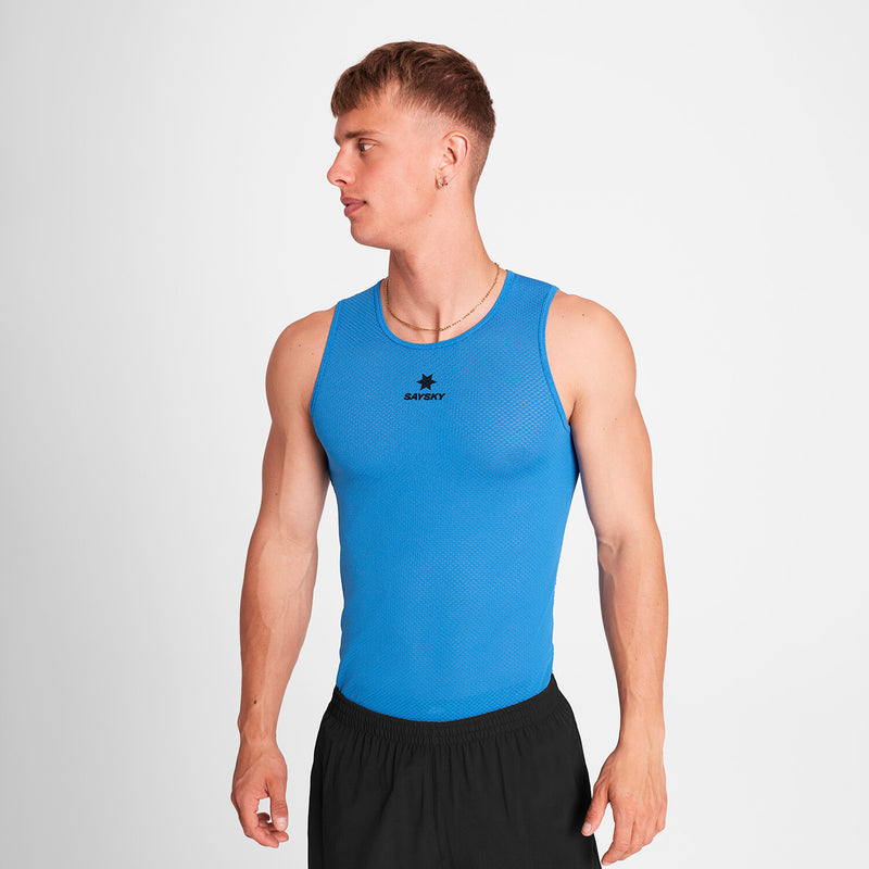 Saysky Mesh Base Layer Singlet Bleu 220 OMRBL31C220