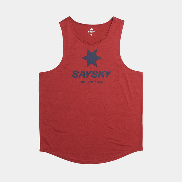 Saysky Logo Combat Pro Singlet Rouge 5007 OMRSI30C5007