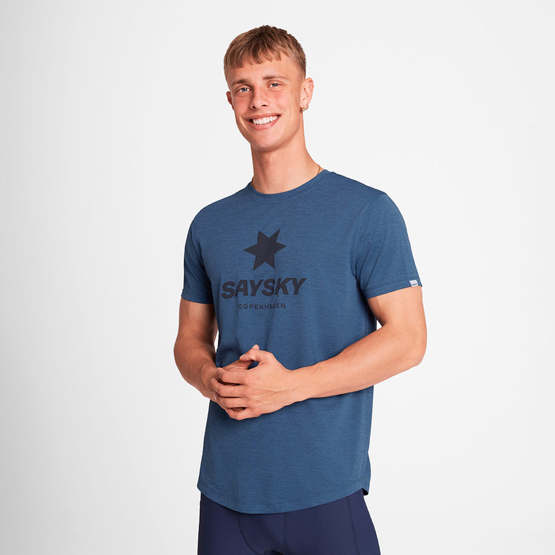 Saysky Combat Pro T-shirt Bleu 2012 OMRSS30C2012