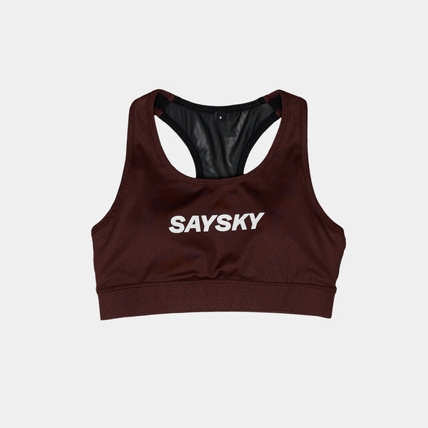Saysky Logo Combat Sports Bra Rouge 508 OWRSB30C508