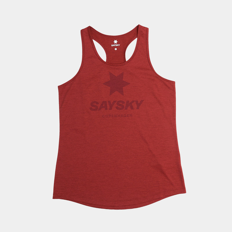 Saysky Logo Combat Pro Singlet Rouge 5007 OWRSI30C5007