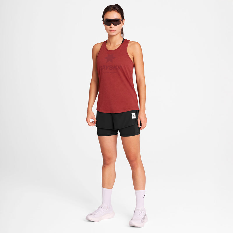 Saysky Logo Combat Pro Singlet Rouge 5007 OWRSI30C5007