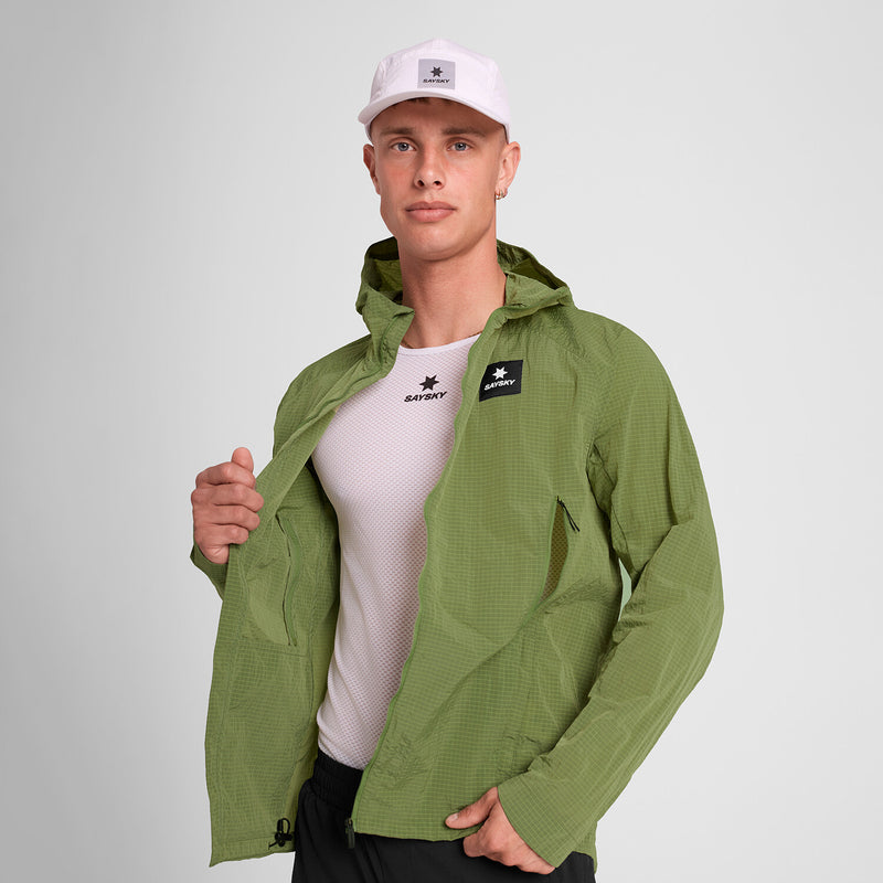 Saysky Clean Pace Shield Jacket Vert 313 OMRJA30C313
