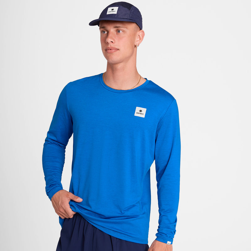 Saysky Clean Pace Long Sleeve Bleu 2014 OMRLS20C2014