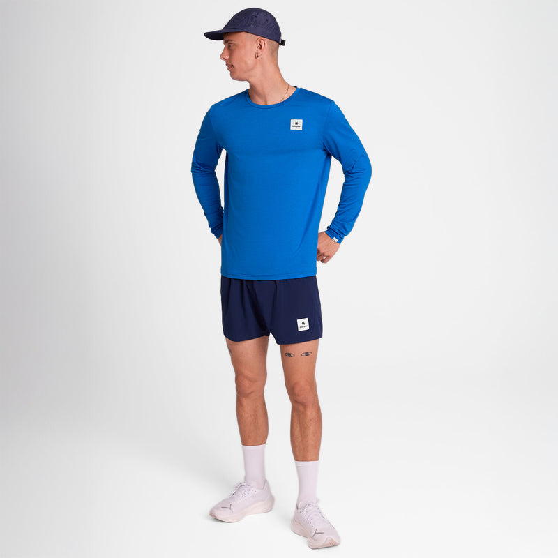 Saysky Clean Pace Long Sleeve Bleu 2014 OMRLS20C2014