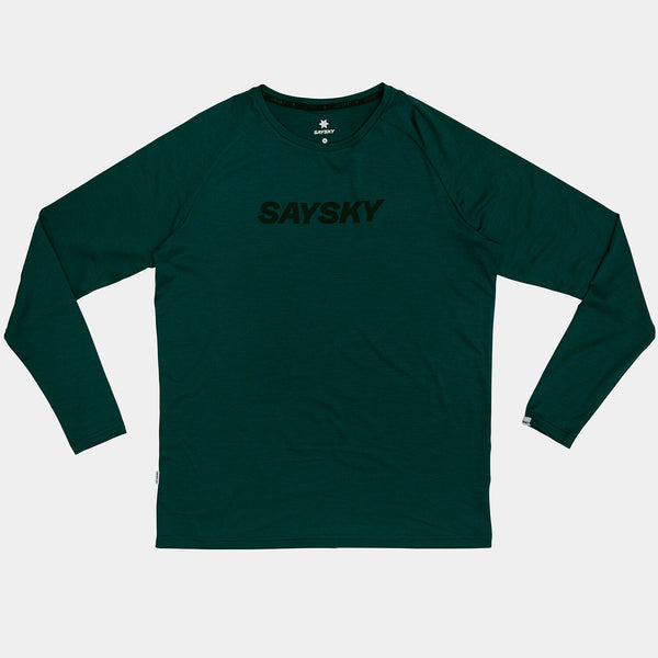 Saysky Logo Pace Long Sleeve Vert 3010 OMRLS21C3010