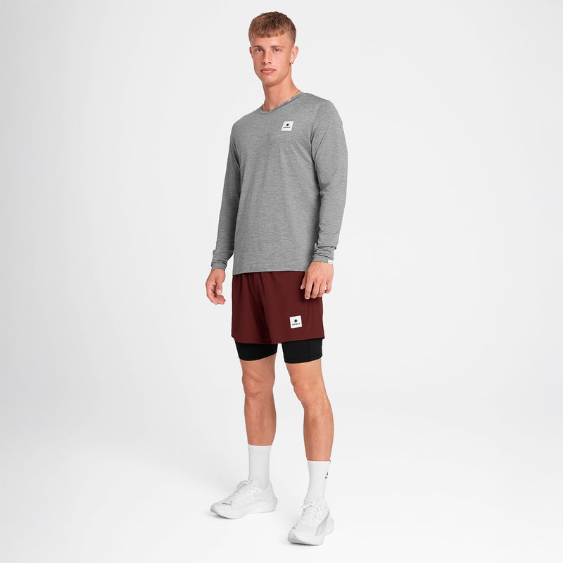 Saysky 2 in 1 Pace Shorts 5'' Rouge 509 OMRSH20C509