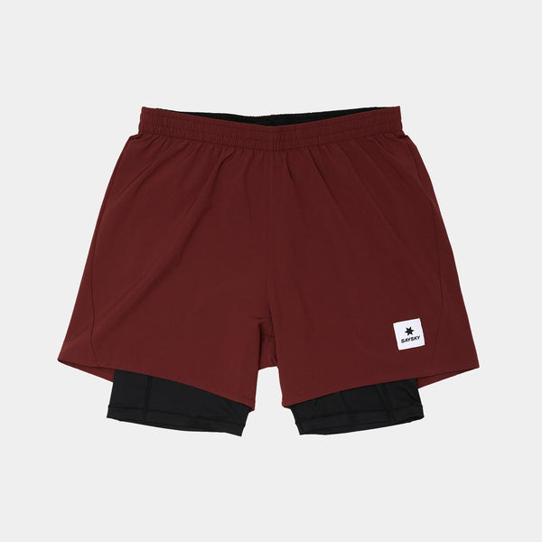 Saysky 2 in 1 Pace Shorts 5'' Rouge 509 OMRSH20C509