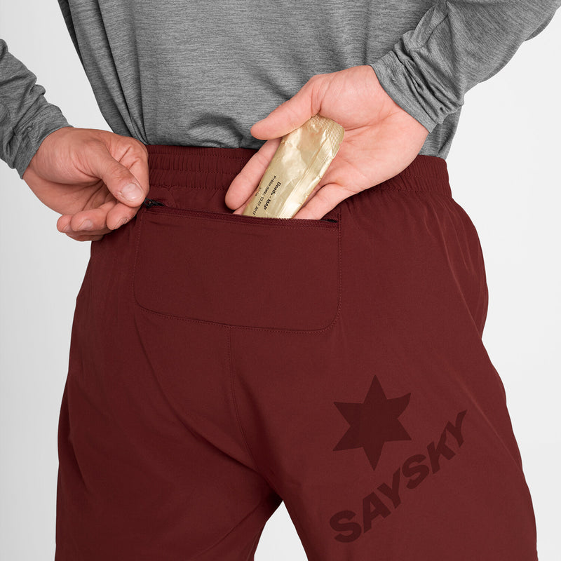 Saysky 2 in 1 Pace Shorts 5'' Rouge 509 OMRSH20C509