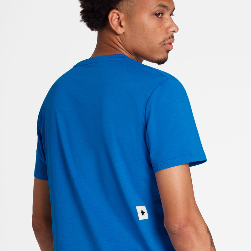 Saysky Clean Pace T-Shirt Bleu 2014 OMRSS20C2014