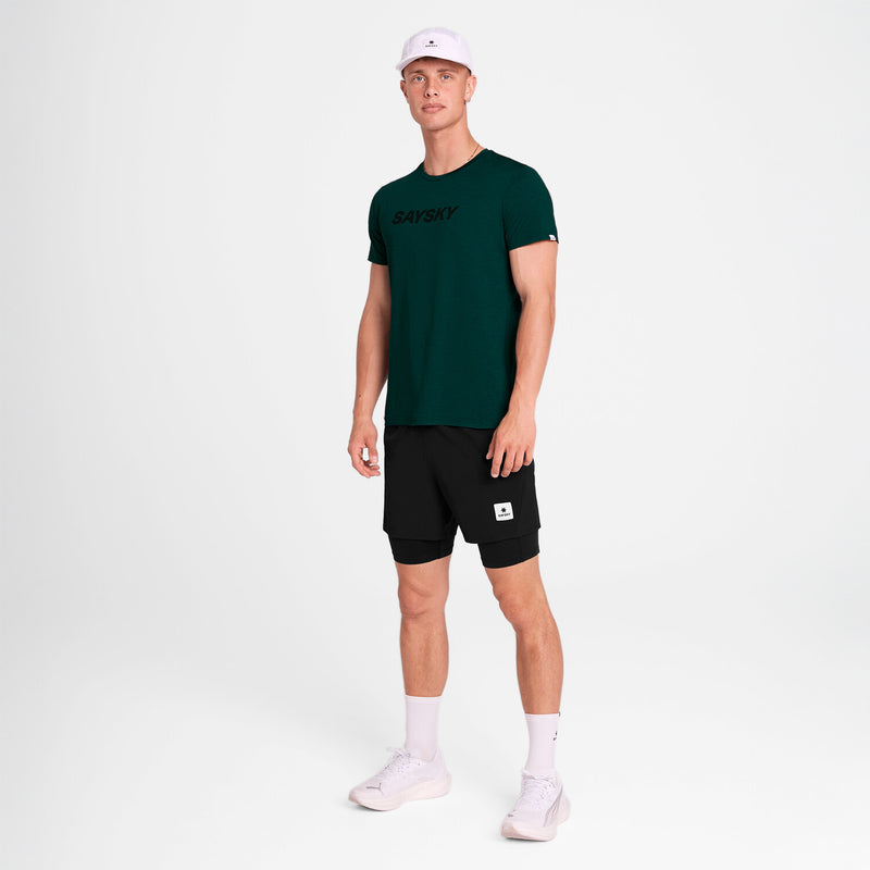 Saysky Logo Pace T-Shirt Vert 3010 OMRSS20C3010