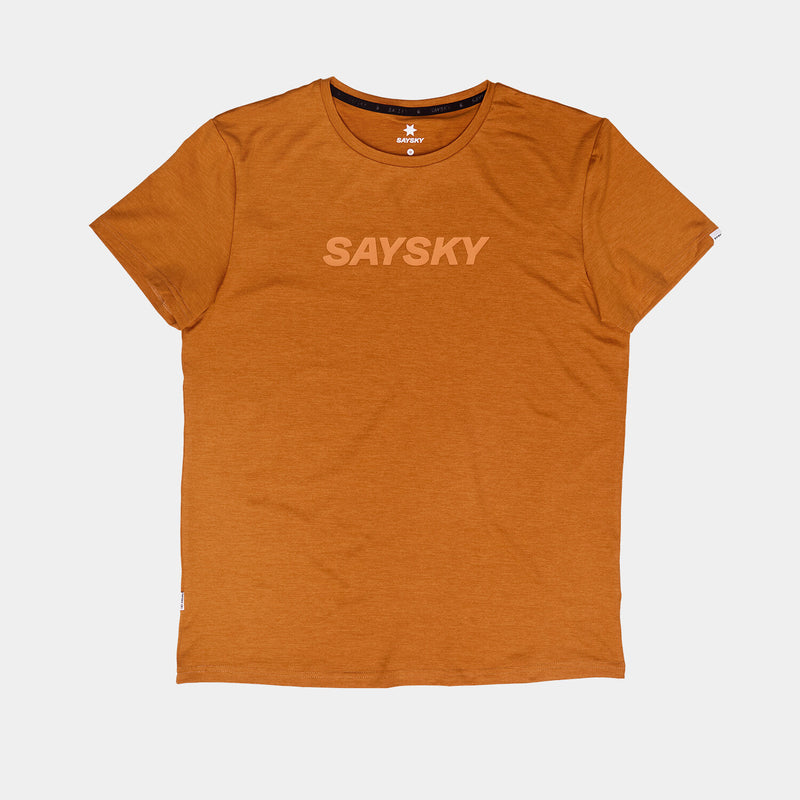 Saysky Logo Pace T-Shirt Orange 4008 OMRSS20C4008