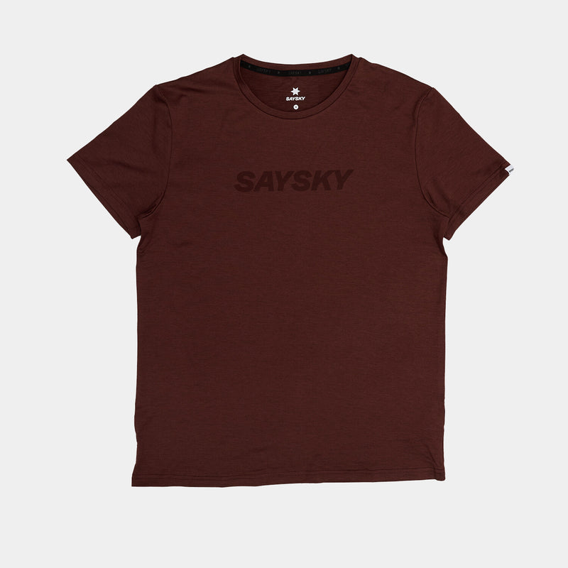 Saysky Logo Pace T-Shirt Rouge 5008 OMRSS20C5008