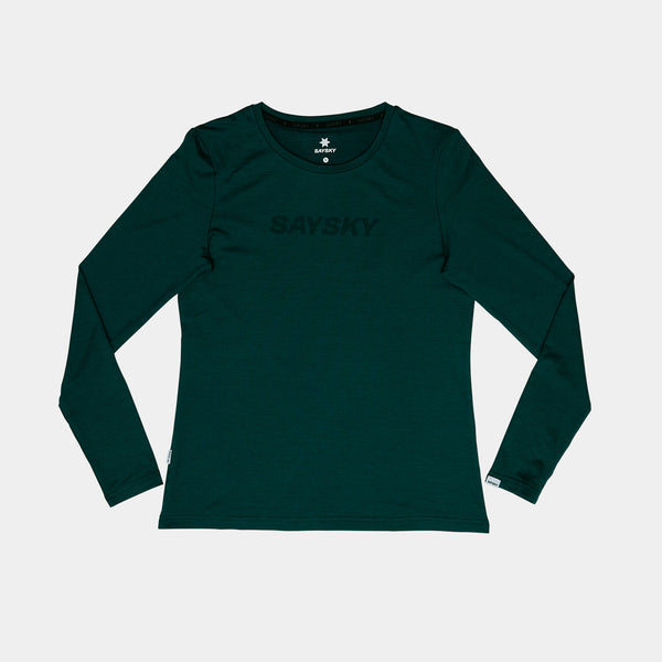 Saysky Logo Pace Long Sleeve Vert 3010 OWRLS20C3010