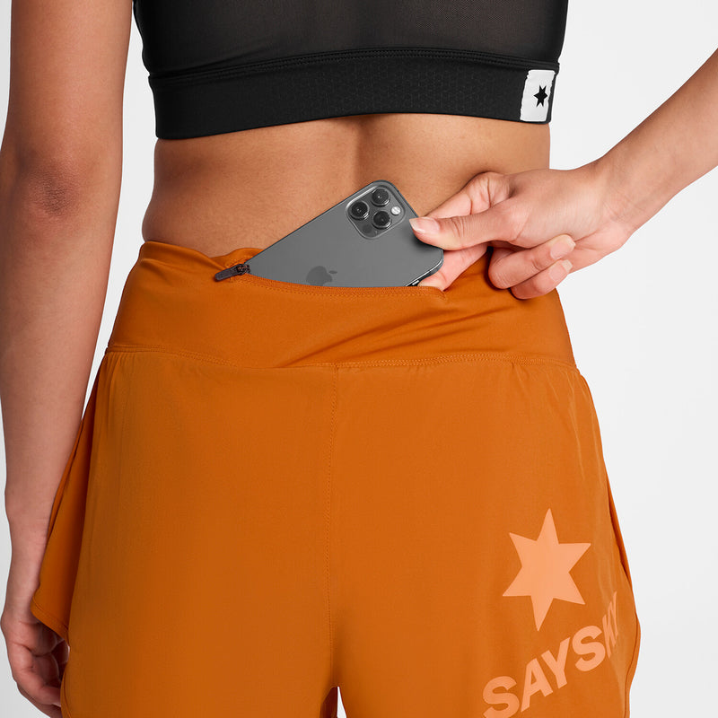 Saysky Pace Shorts 3'' Orange 416 OWRSH24C416