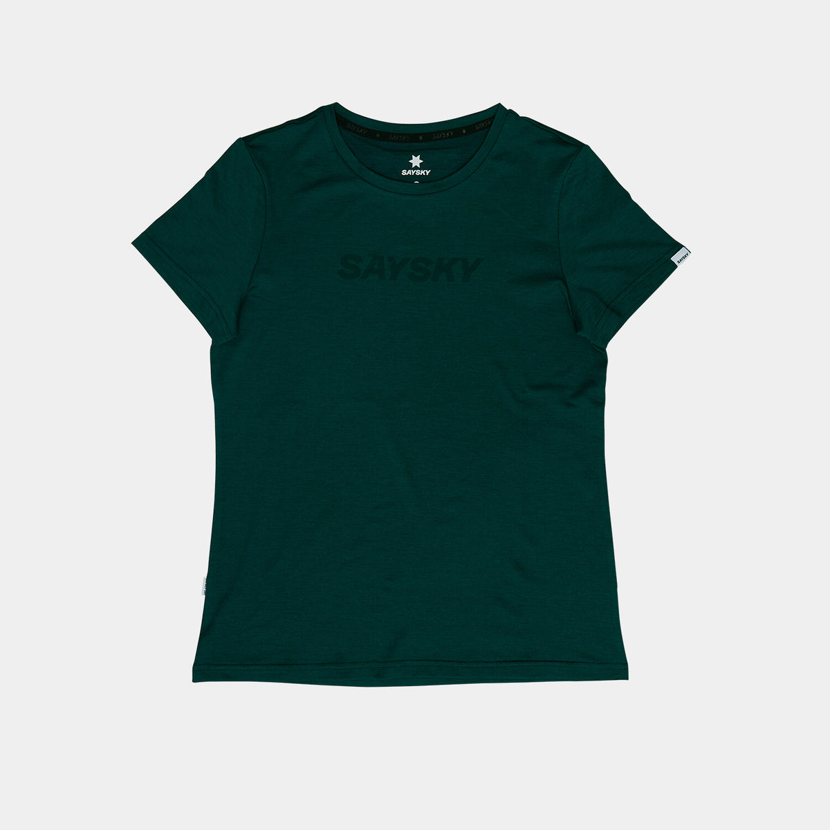 Saysky Logo Pace T-Shirt Vert 3010 OWRSS20C3010