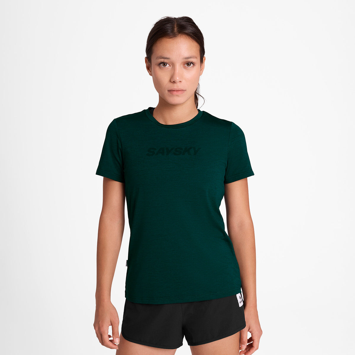 Saysky Logo Pace T-Shirt Vert 3010 OWRSS20C3010