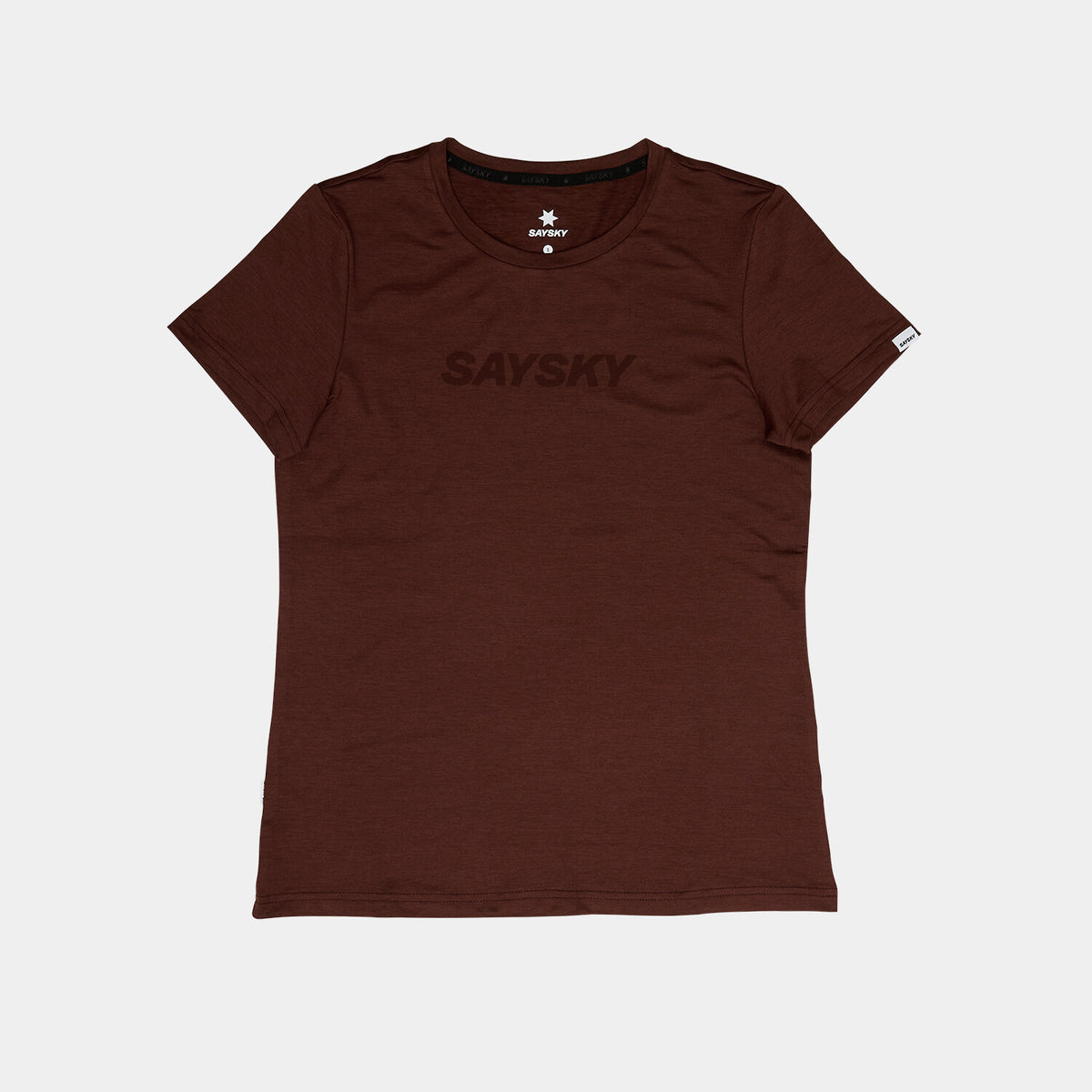 Saysky Logo Pace T-Shirt Rouge 5008 OWRSS20C5008