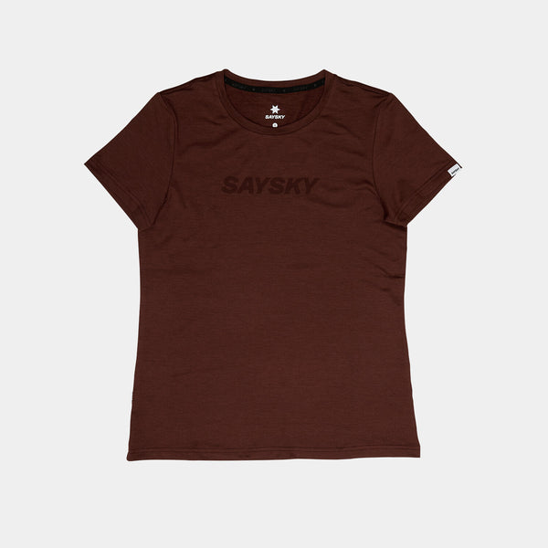 Saysky Logo Pace T-Shirt Rouge 5008 OWRSS20C5008