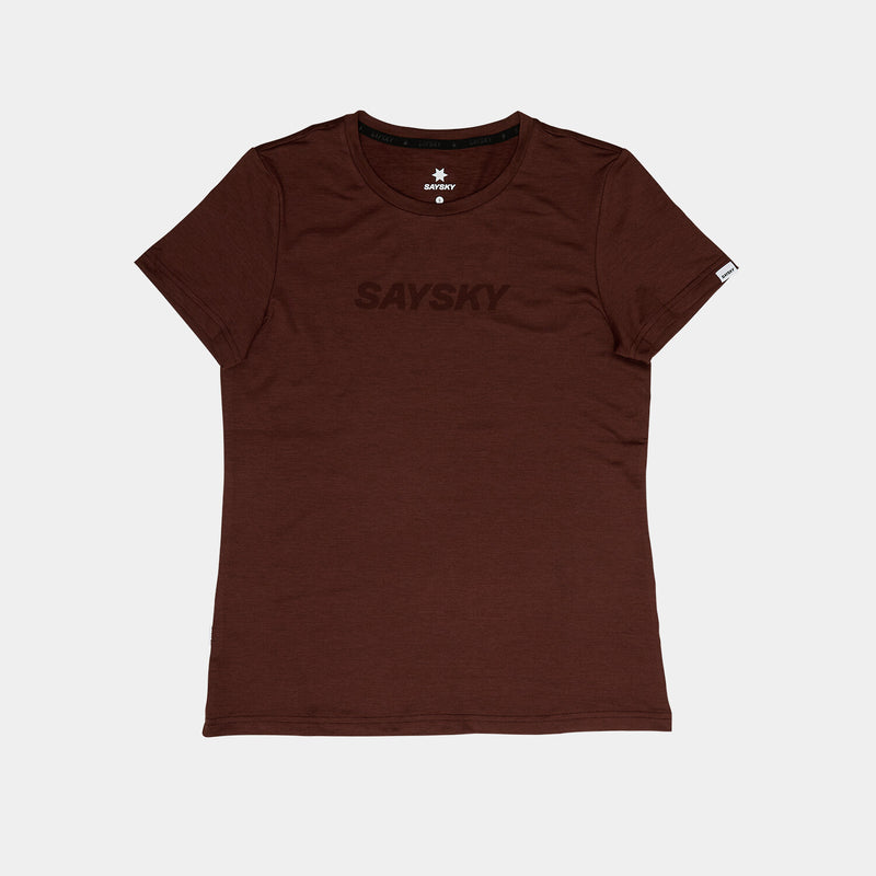 Saysky Logo Pace T-Shirt Rouge 5008 OWRSS20C5008