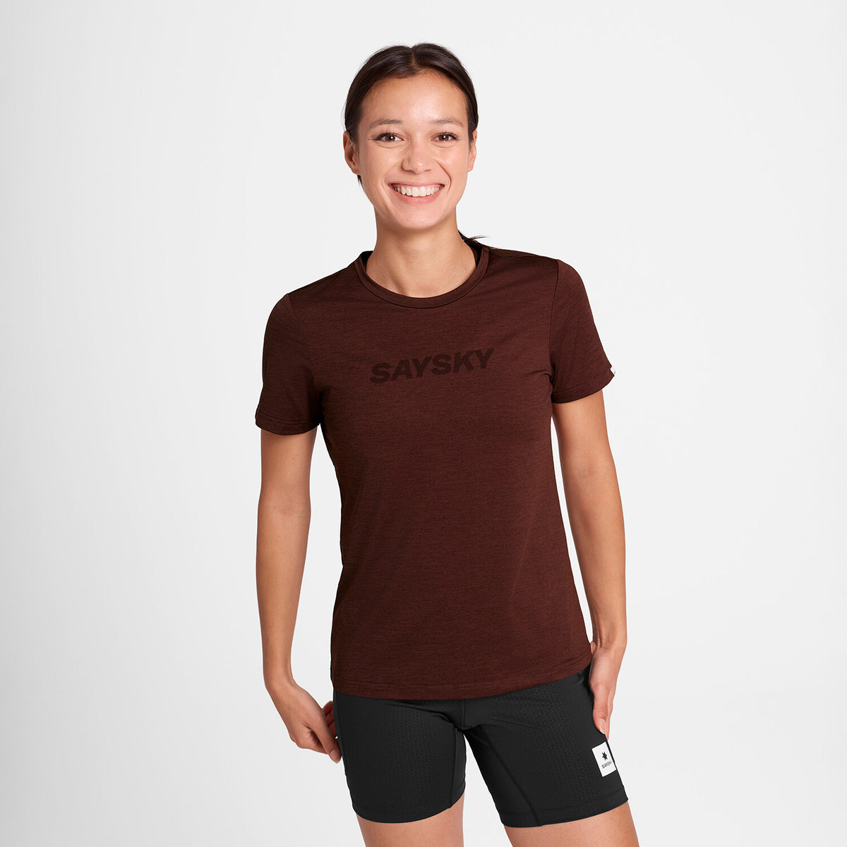 Saysky Logo Pace T-Shirt Rouge 5008 OWRSS20C5008