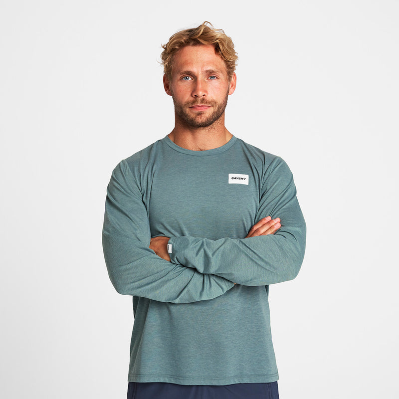 Saysky Clean Motion Long Sleeve Bleu 2015 OMRLS51C2015