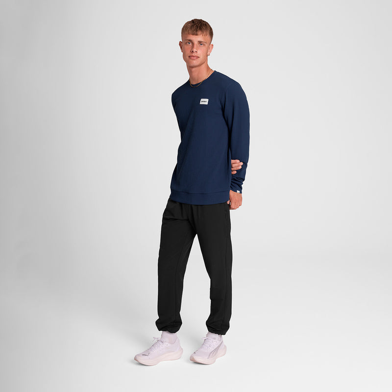 Saysky Motion Waffle Long Sleeve Bleu 222 OMRLS52C222