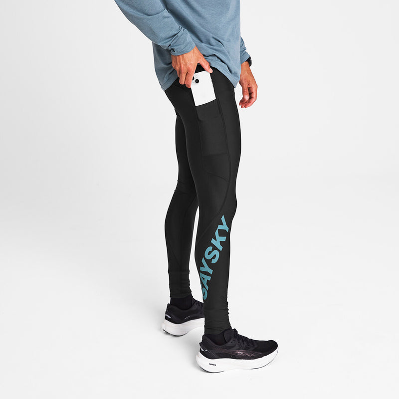 Saysky Logo Motion+ Tights Noir 901 OMRLT51C901