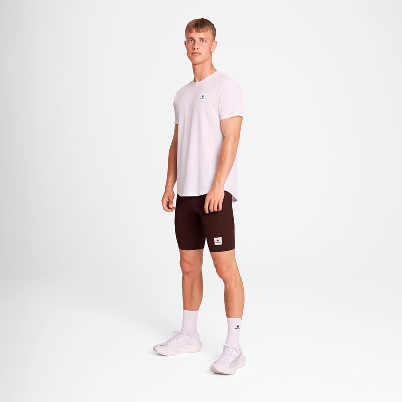 Saysky Combat+ Short Tights 9'' Rouge 508 OMRST31C508