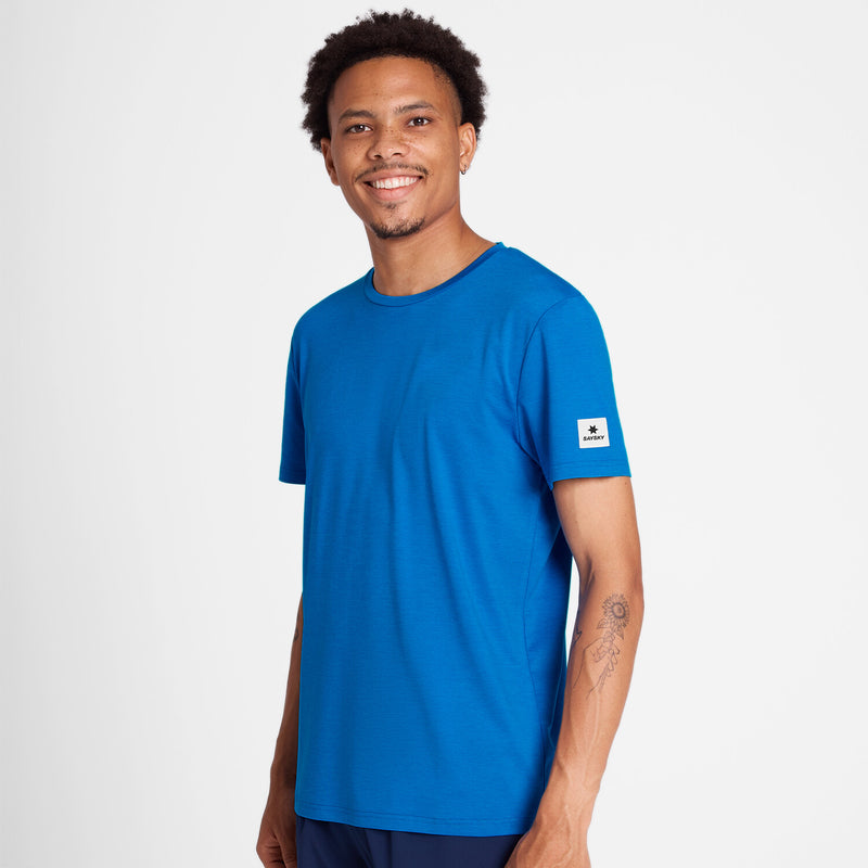 Saysky Clean Pace T-Shirt Bleu 2014 OMRSS20C2014