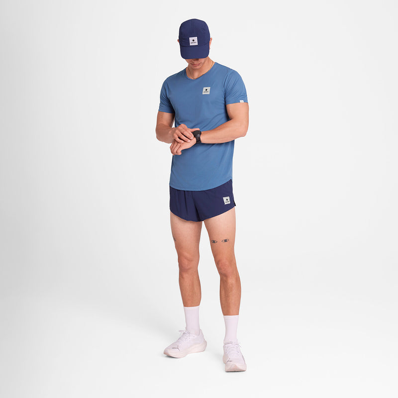 Saysky Reactive Flow T-shirt Bleu Reactive Lightning 1054 OMRSS60C1054