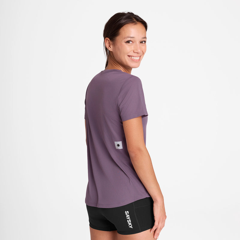 Saysky Reactive Flow T-shirt Violet AOP 1053 OWRSS60C1053