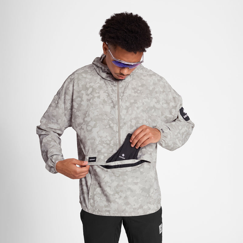 Saysky Camo Pace Anorak Sand Camo 1049 OMRJA23C1049