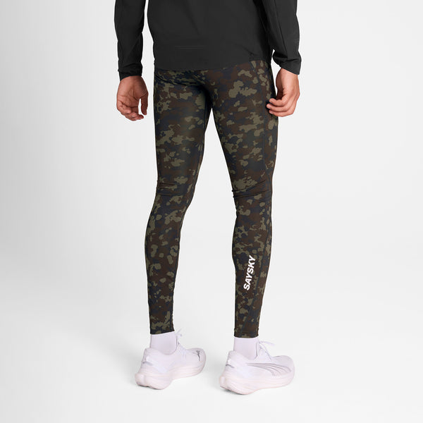 Saysky Camo Combat+ Tights Marron Camo 1048 OMRLT20C1048