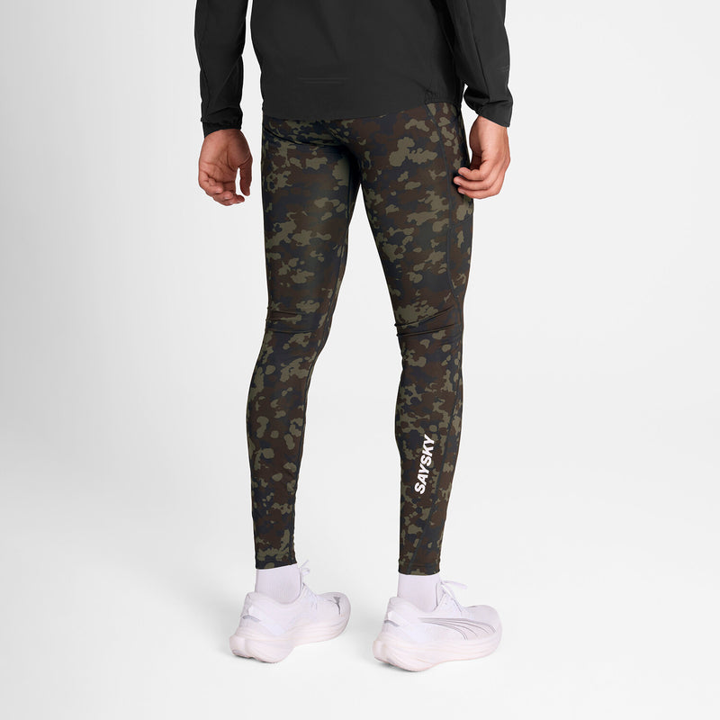 Saysky Camo Combat+ Tights Marron Camo 1048 OMRLT20C1048