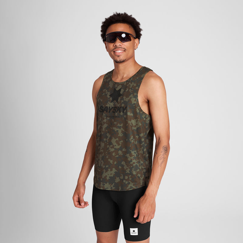 Saysky Camo Combat Singlet Marron Camo 1048 OMRSI31C1048