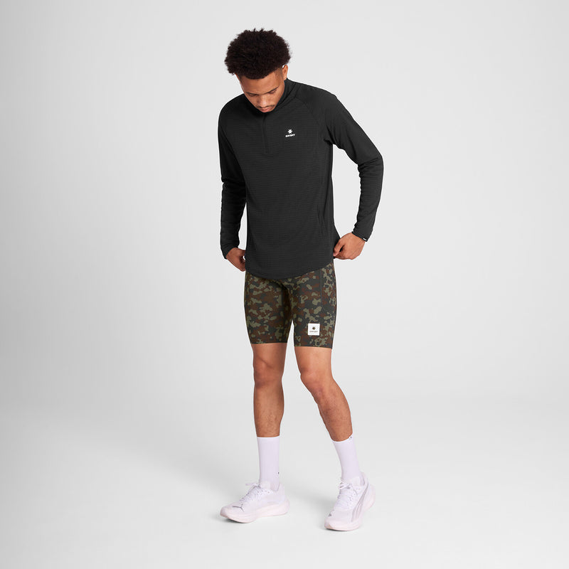 Saysky Camo Combat+ Short Tights 9" Marron Camo 1048 OMRST31C1048