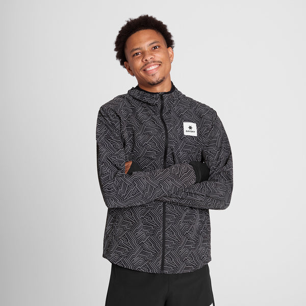 Saysky Reflective Blaze Jacket Noir Reflective Lightning 1050 OMRJA01C1050