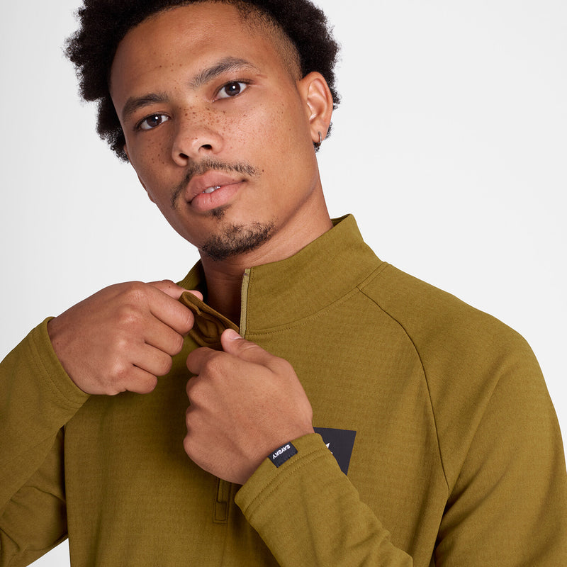 Saysky Blaze Half Zip Light Fleece Camel 7011 OMRFL03C7011