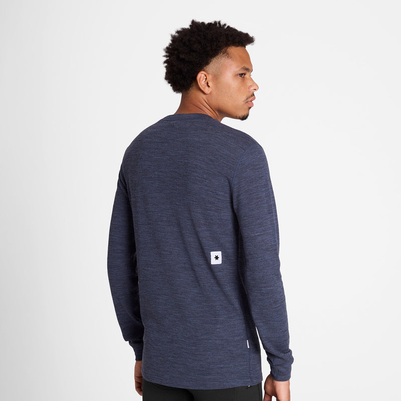 Saysky Merino 195 Blaze Long Sleeve Bleu 2016 OMRLS41C2016