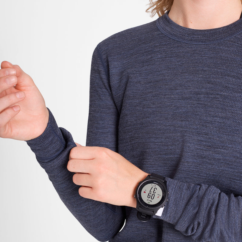 Saysky Merino 195 Blaze Long Sleeve Bleu 2016 OMRLS41C2016