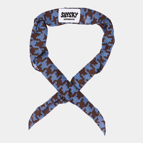 Saysky Bandana Bleu Houndstooth 1047 OUASC101C1047