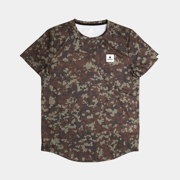 Saysky Camo Combat T-Shirt Marron Camo 1048 OMRSS31C1048