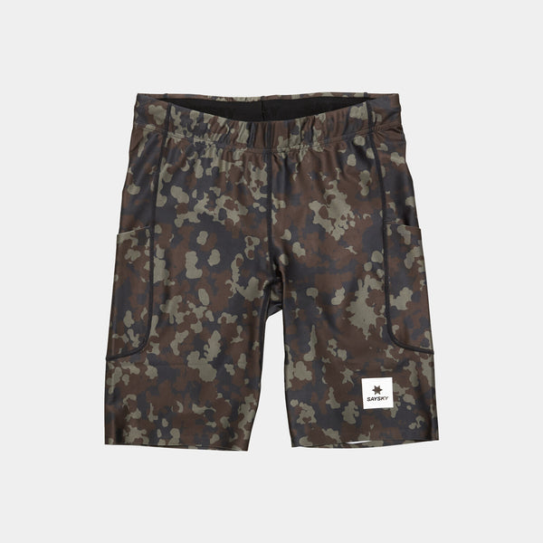 Saysky Camo Combat+ Short Tights 9" Marron Camo 1048 OMRST31C1048