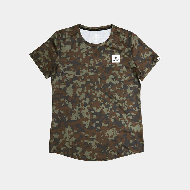 Saysky Camo Combat T-Shirt Marron Camo 1048 OWRSS31C1048