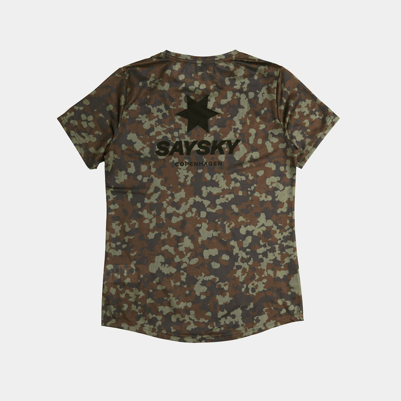 Saysky Camo Combat T-Shirt Marron Camo 1048 OWRSS31C1048