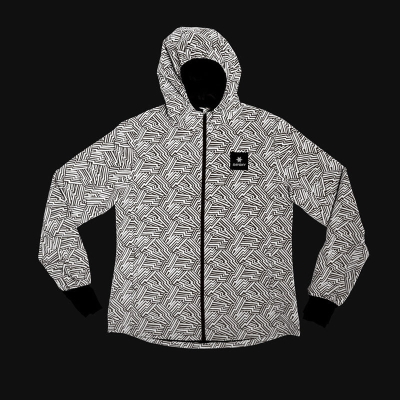 Saysky Reflective Blaze Jacket Orange Reflective Lightning 1051 OWRJA01C1051